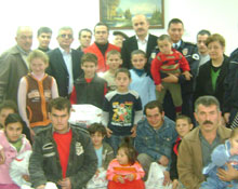 Tekkeköyde yardım kampanyası