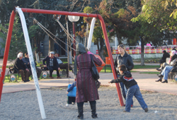 Güzel havanın tadını çıkardılar