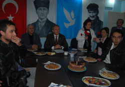 DSP'den gazetecilere 10 Ocak jesti