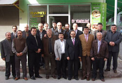 Başkan Şahin esnaflarla buluştu