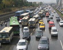 Araç sayısı 1 yılda 12 bin arttı