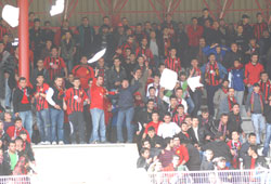 Samsun'da Eskişehirsporlu Taraftarlar Olay Çıkardı