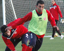 Çift antrenman yaptılar