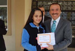 Başkan Genç karne heyecanını paylaştı