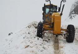 Kapalı köy yolu kalmadı