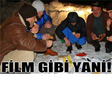 Yaylada mahsur kaldılar