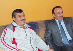 Genç'ten geçmiş olsun ziyareti