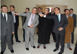 Bakanlardan Canik'teki projelere övgü