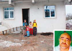 Çadırda yaşayan ailenin ev hayali gerçek oldu