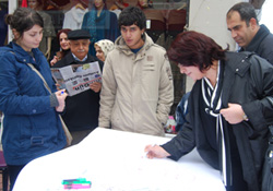 Tekel işçilerine mektup yazdılar