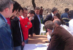 İnşaat Mühendislerinden yerinde inceleme