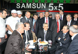 Samsun dünya ile birlikte