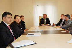 Canik'te birim toplantısı