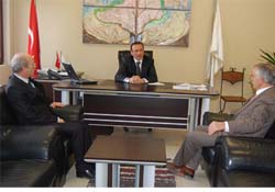 Emlakçılardan Canik'e ziyaret