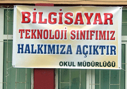 Teknoloji sınıfı halka açıldı