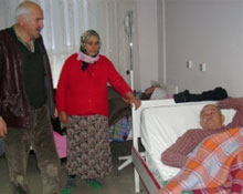 Cenazeye giderken kaza yaptılar: 25 Yaralı
