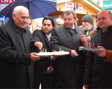 Başkanlar kampanya için buluştu