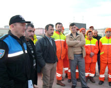 TDPler temizlikçileri bilgilendirdi