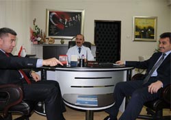 Öztürk'ten Yeni'nin babasına ziyaret