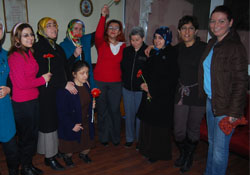 6 Nokta'da 8 Mart coşkusu