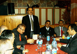 Bafra da müdürler buluşması