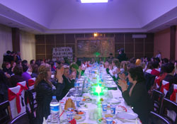 Sendikacılar yemekte buluştu