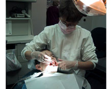 Dişçinin takımlarını çaldılar