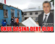 Okul başına dert oldu