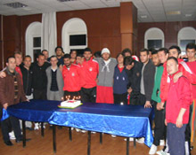 Gökhan'a sürpriz doğm günü