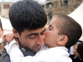 Keko'nun babasıyla kavuşma anı