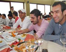 Futbolcular stres attı