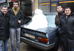 "İthal" kardan adam