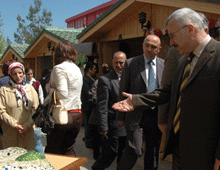 Sinop'ta el dokumacılığı kursu