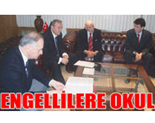 Hayırseverden engellilere okul
