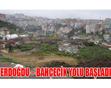 Erdoğdu yolu start aldı