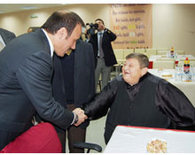 Başkan Genç, 'hayır duası' aldı