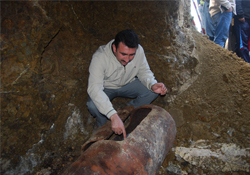 Temelden tarih fışkırdı