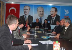 Kongreler sonrası ilk toplantı