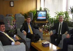 Öztürk'ten İlhan'a ziyaret