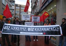 "Tekel işçisi pabuç bırakmaz"