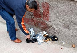 Şüpheli paketten patates çıktı