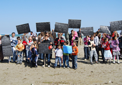 Greenpeace'den Dereköy'e destek