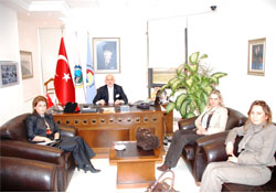 Kadın girişimcilerden Başkan Kefeliye ziyaret