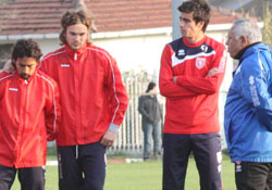 Hakan Koçaslan idmana katıldı