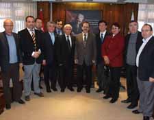 Balkan Türklerinden Şahin'e ziyaret