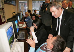 İlkadım'dan engellilere kurs