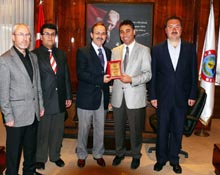 Turizmcilerden Şahin'e teşekkür