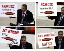 'Kıvırtan Başbakan' pankartı kavga çıkardı