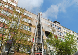 İstasyon Mahallesinde yangın