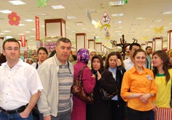 Talihli müşteriden örnek davranış